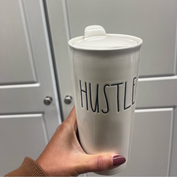 Rae Dunn Mug/tumbler with lid - Picture 2 of 2